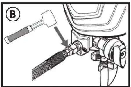 WAGNER Control Pro 250 M - Aide en cas de problème d'aspiration - 3