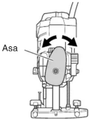METABO M12VE - Ajuste del ángulo de instalación del asa - 1