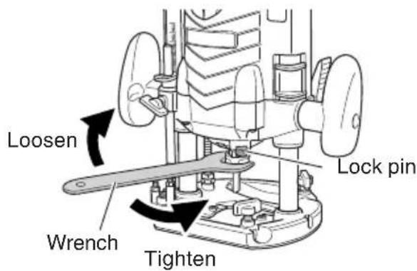 METABO M12VE - Installing bits - 1