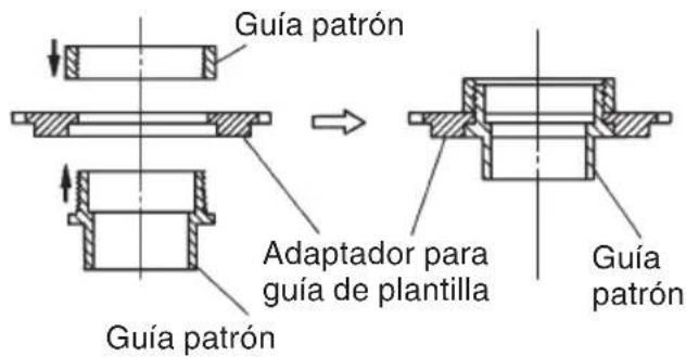 METABO M12VE - Adaptador para guía de plantilla (Fig. 11) - 1