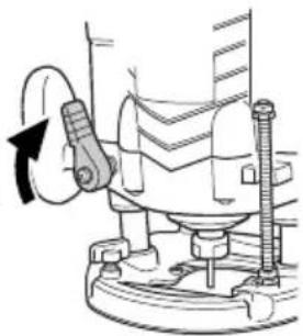 METABO M12VE - Ajuste de la profundidad de corte - 2
