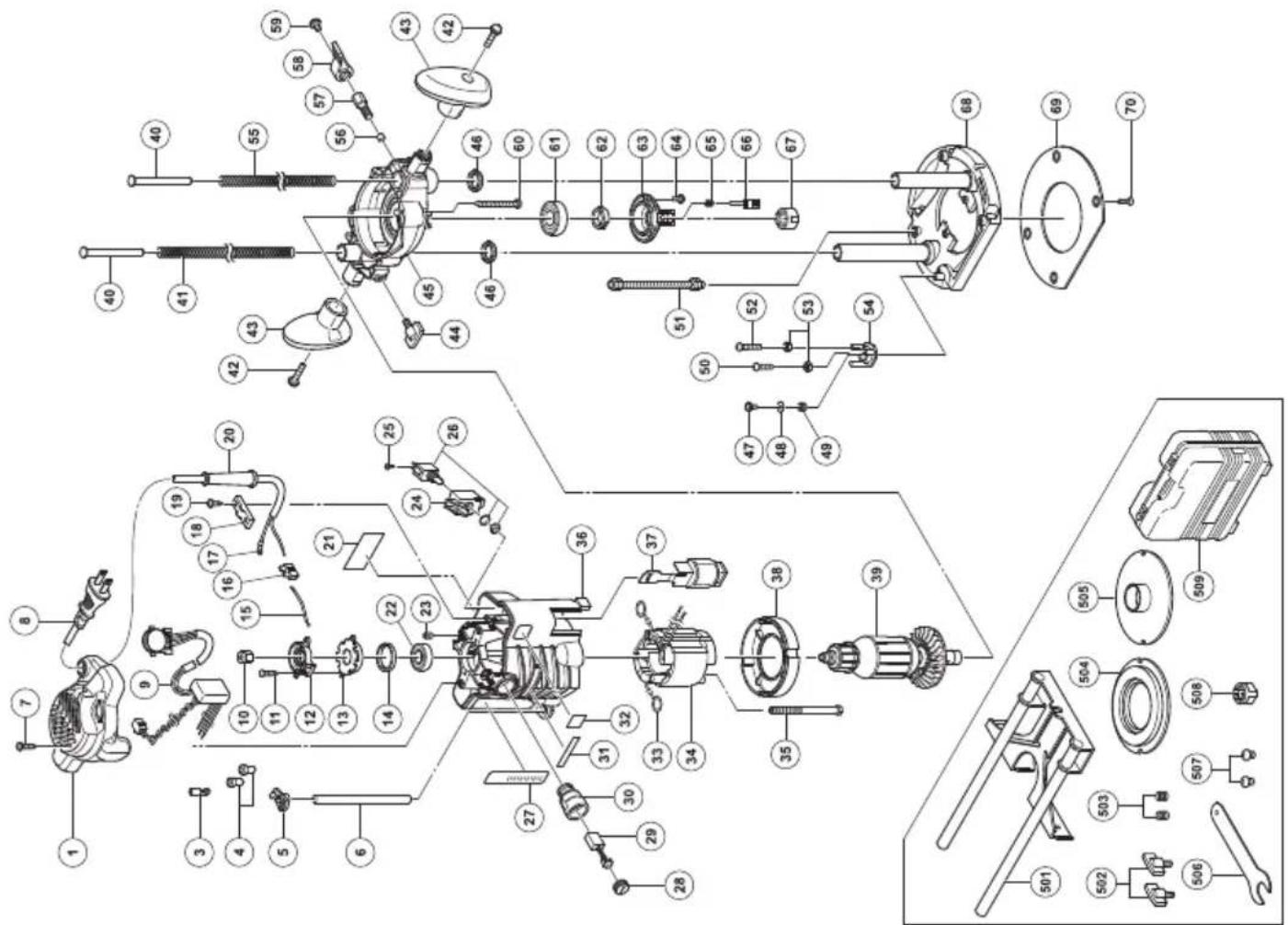 METABO M12VE - ACCESORIOS OPCIONALES (de venta por separado) - 6