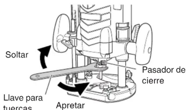 METABO M12VE - Instalación de las brocas - 1