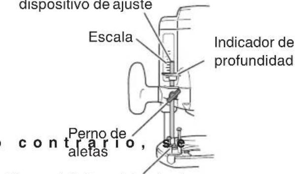 METABO M12VE - Ajuste de la profundidad de corte - 1
