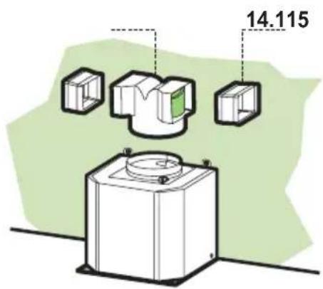 BLOMBERG DKC 5160 - ANSCHLUSS IN UMLUFTVERSION - 1