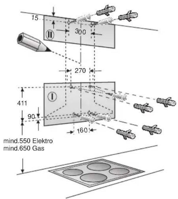 BOSCH DKE985S - Einbauen - 1