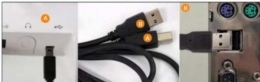 SAMSUNG SPF83M - Connexion - 6