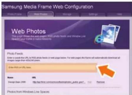 SAMSUNG SPF72V - Configuration Internet - 1