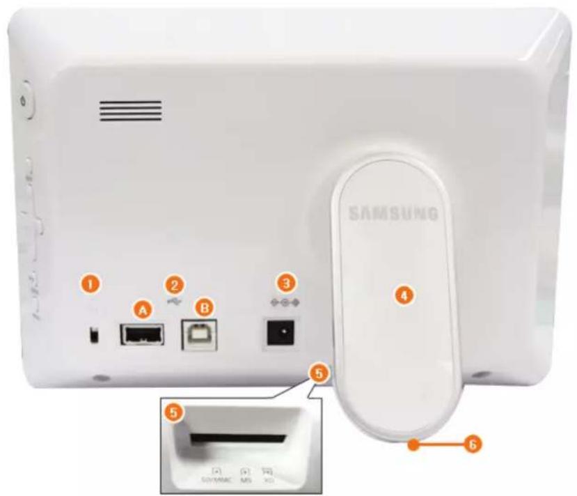 SAMSUNG SPF72H - Arrière - 1
