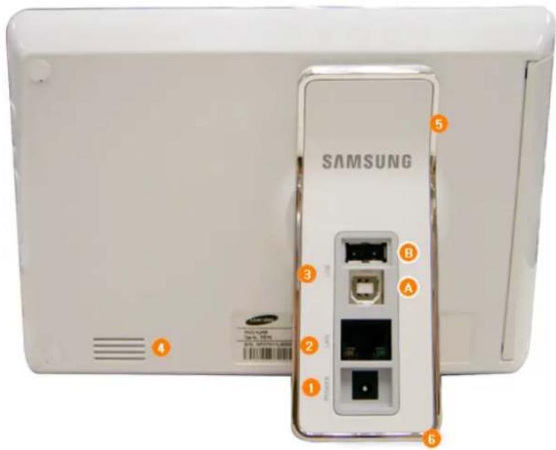 SAMSUNG SPF71N - Arrière - 1