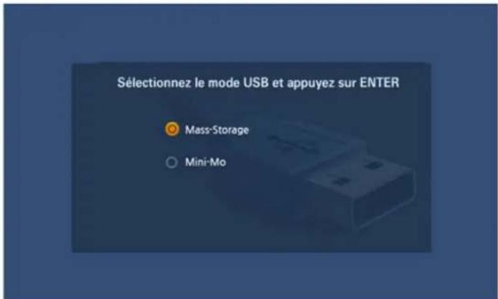 SAMSUNG SPF71N - Comment utiliser le cadre photo numérique comme système de stockage de masse - 1