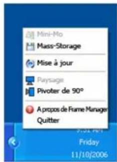 SAMSUNG SPF71N - Faire pivoter à 90° en mode MINI-MO - 1