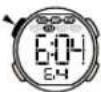 Calypso K5736 Digital - El tiempo de una vuelta Tiempos parciales - 6