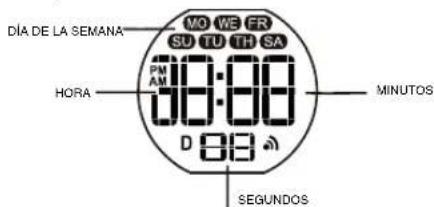 Calypso K5736 Digital - VISUALIZADOR MODO HORA - 1
