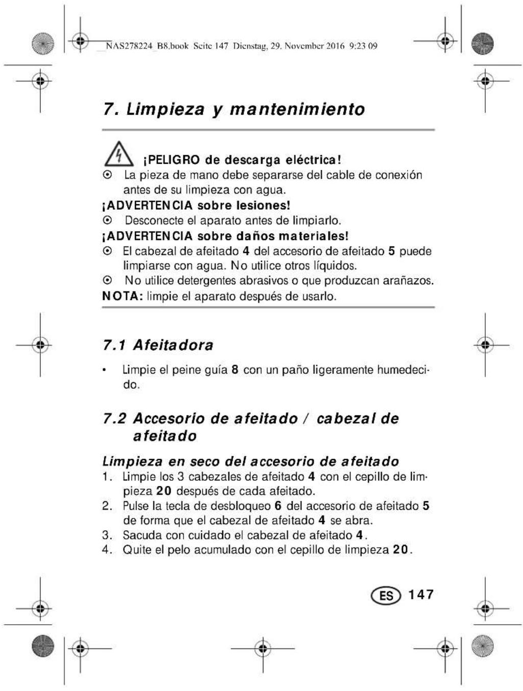 SILVERCREST SRR 3.7 A1 - jADVERTENCIA sobre lesiones! - 9