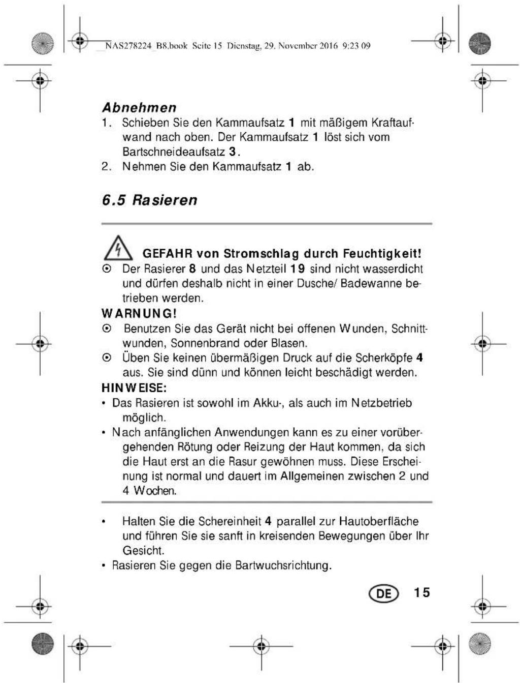 SILVERCREST SRR 3.7 A1 - HIN WEISE: - 10