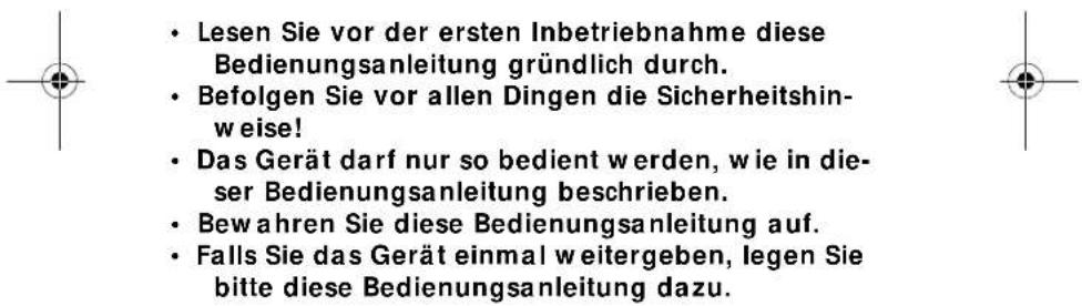 SILVERCREST SRR 3.7 A1 - Herzlichen Dank für Ihr Vertrauen! - 1