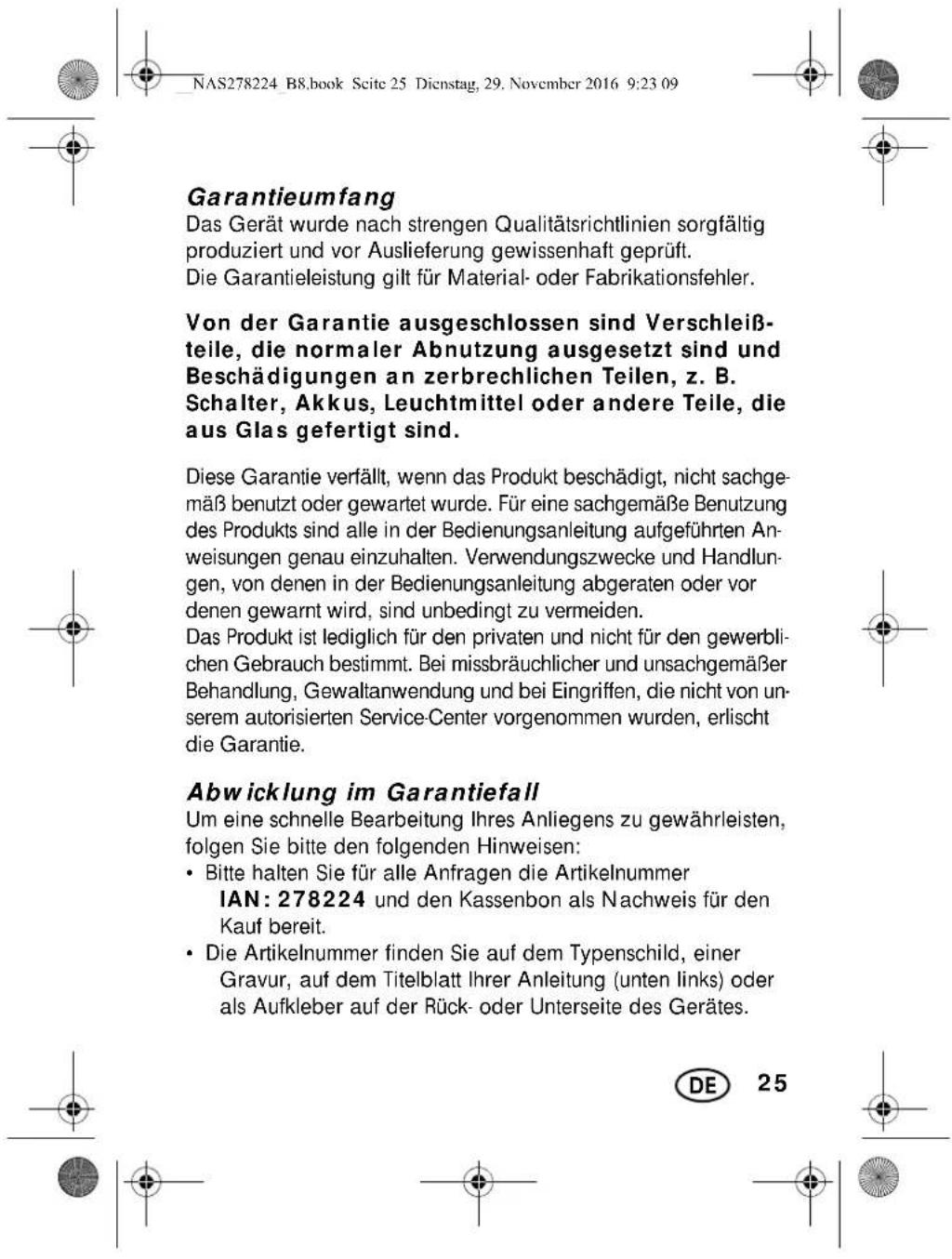 SILVERCREST SRR 3.7 A1 - Technische Daten - 12