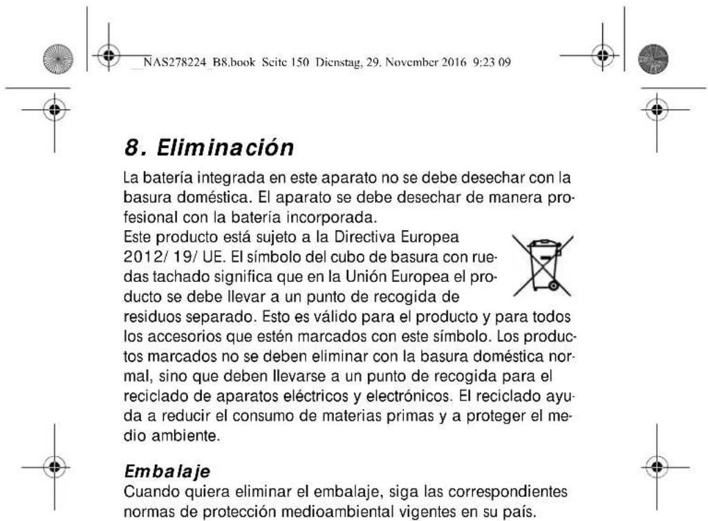 SILVERCREST SRR 3.7 A1 - Limpieza en profundidad del cabezal de afeitado - 10