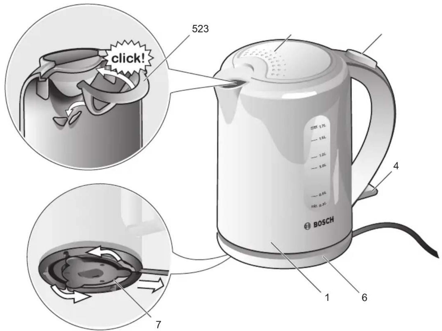 BOSCH TWK76033GB - 1
