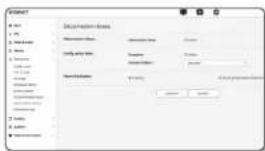 Hanwha XND6010 - Déconnexion réseau - 1