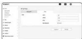 Hanwha XND6010 - IP &amp; Port - 1