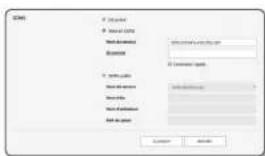Hanwha XND6010 - Pour effectuer la connexion au serveur Wisenet DDNS durant la configuration de la camera - 1