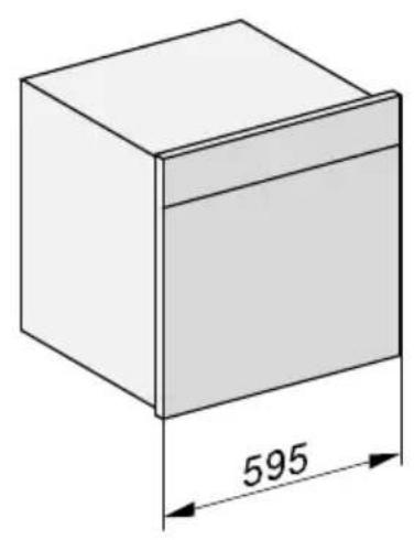 MIELE ESW 7030 - Appareil combiné pour niche d'une hauteur de 59 cm - 2