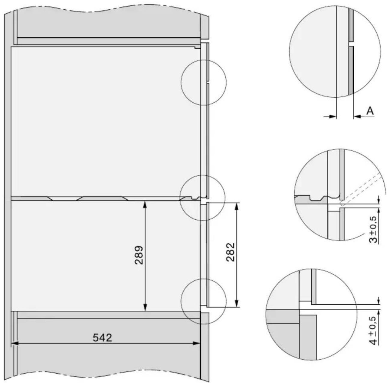 MIELE ESW 7030 - Appareil combiné pour niche d'une hauteur de 59 cm - 4