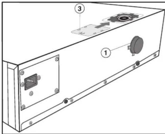 MIELE EVS 7010 - Installer le filtré à air etPTRirer les vis de sécurité - 4