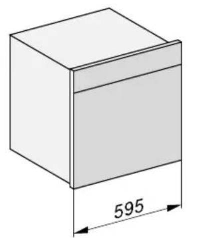 MIELE EVS 7010 - Appareil combiné pour niche d'une hauteur de 59 cm - 2