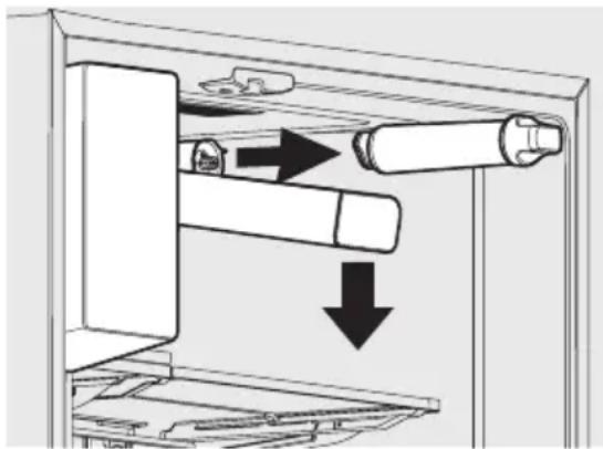 ELECTROLUX LLT9VB52U - Sostituzione del filtro dell'acqua - 1