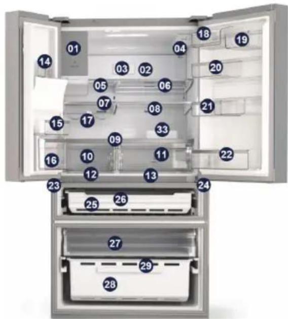 ELECTROLUX LLT9VB52U - LAITTEEN KUVAUS - 1