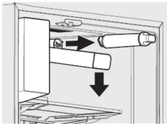 ELECTROLUX LLT9VB52U - Udskifting af vandfilteret - 1