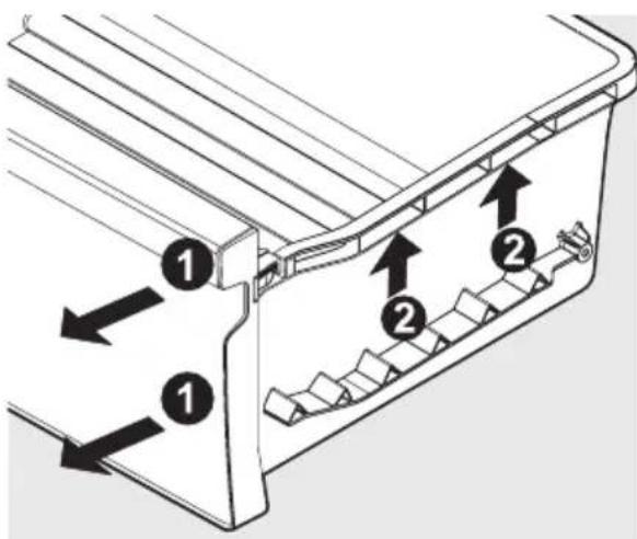 ELECTROLUX LLT9VB52U - Sādan udtages Ultra Freshskuffen til rengöring: - 1