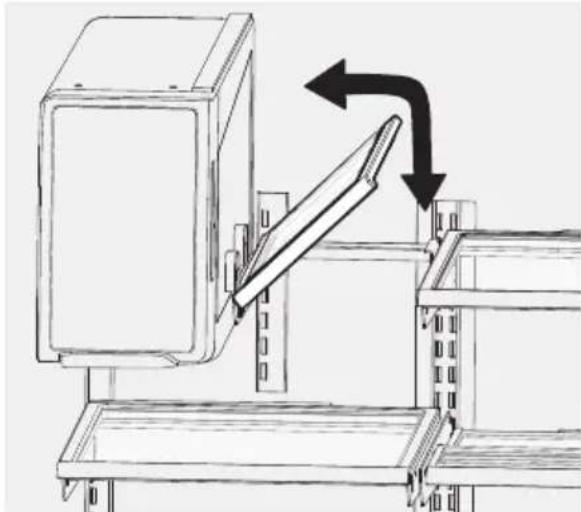 ELECTROLUX LLT9VB52U - Per regolare il ripiano a ribalta - 1