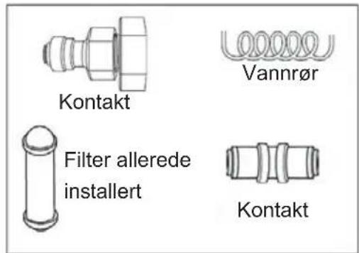 ELECTROLUX LLT9VB52U - Vannforsyning-sett - 1