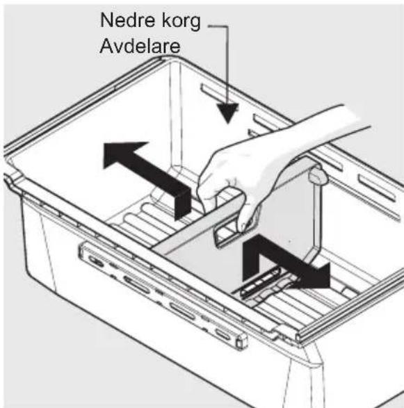 ELECTROLUX LLT9VB52U - Nivelling av kylskapet - 1