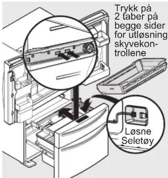 ELECTROLUX LLT9VB52U - For Å fjerne MultiSwitch/ MultiChill skuffen - 1