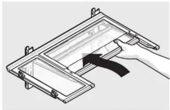 ELECTROLUX LLT9VB52U - Zur Anpassung des Unterschubfachs/der Flip-Ablage: - 1