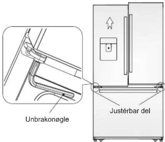 ELECTROLUX LLT9VB52U - Justering af lagern - 1