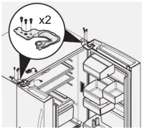 ELECTROLUX LLT9VB52U - Sådan flyttes lagebeholderen fra skinsne til skinne: - 2