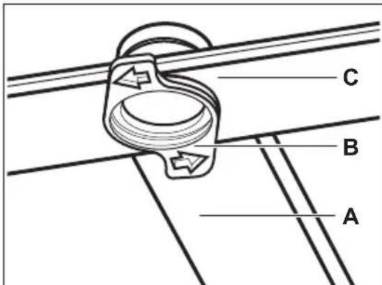 ELECTROLUX KEGB9300L - Nettoyage du bras d'aspersion de plafond - 1
