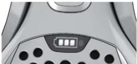 ELECTROLUX ErgoRapido ZB2908 - Battery capacity display* / Affichage de la charge de la batterie* / Indicador de carga de pilas* - 1