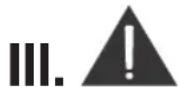 Sogo SS8775 - Restrictions d'utilisation pour éviter les blessures - 1