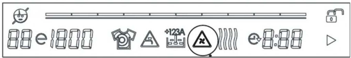 ESSENTIELB ELS 861 - AVERTISSEMENT DU FILTRE DE LA POMPE OBSTRUÉ - 1