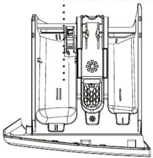 ESSENTIELB ELS 861 - Compartiments du tiroir à produits lessiviels - 1