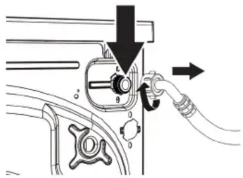 ESSENTIELB ELS 861 - Raccordement du tuyau d'arrivée d'eau - 2