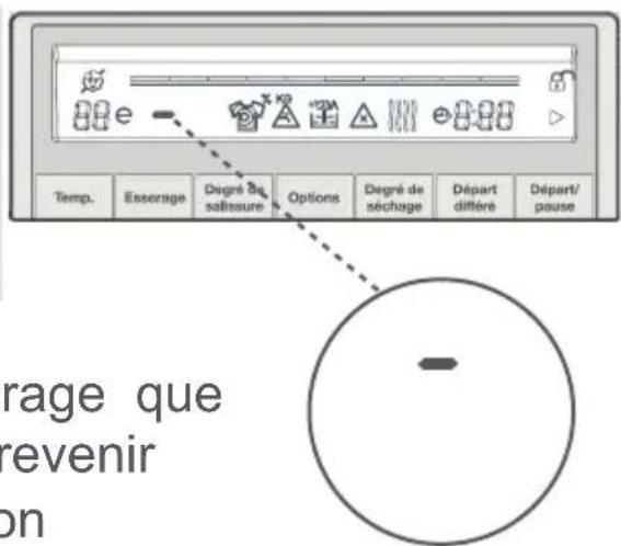 ESSENTIELB ELS 861 - 2- Sélection de la vitesse d'essorage - 2