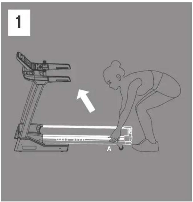 Reebok JET 200+ - FOLDING INSTRUCTIONS - 1